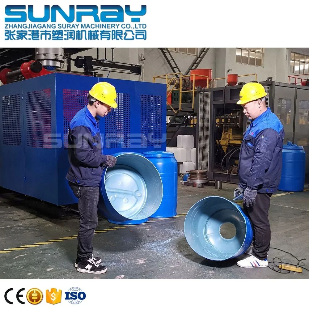 200 Liter 55 Gallon Hdpe Blue Barrel Manufacturing Plastic Drum Blow Molding Machine
