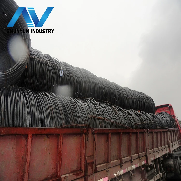 Q195 steel wire rods hard drawing wire