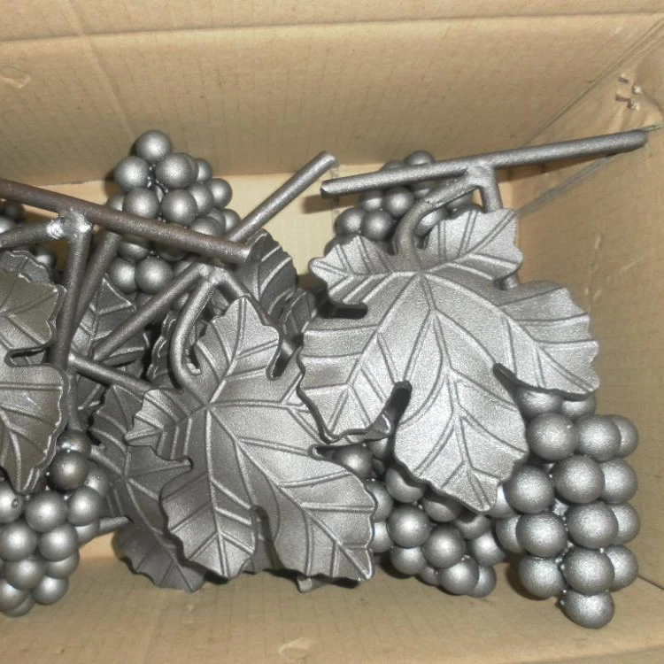 Wrought Iron Grapes or Cast Grapes for Iron Gate,Iron Fence as Decorations