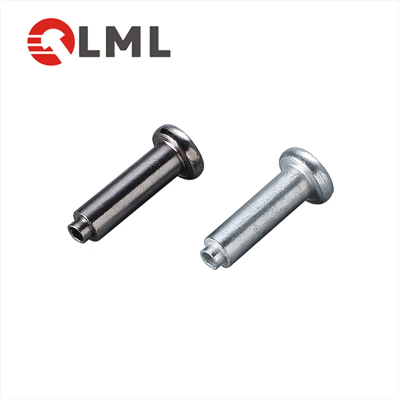 New Design Mushroom Metal Alloy Aluminum Rivet With Stainless Steel Cap Micro Steel Shoulder Boat Rivet