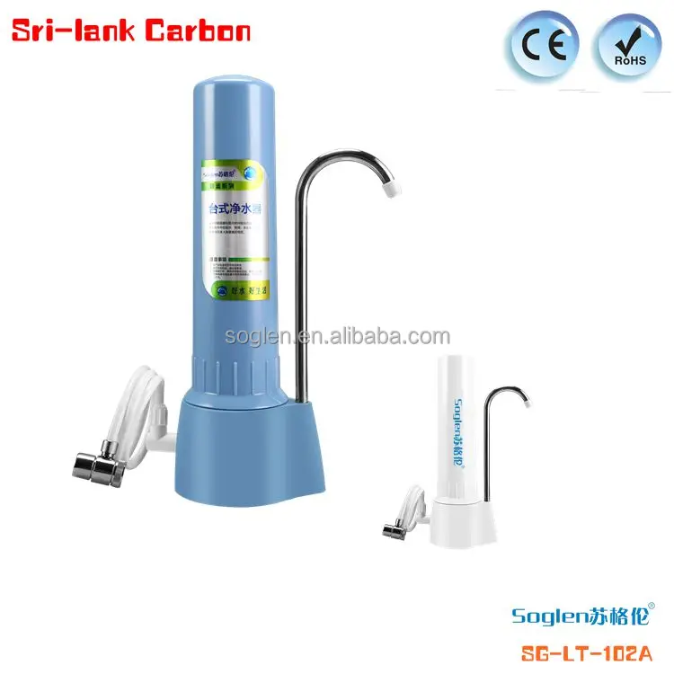 
Soglen 2-STAGE DESKTOP household water purifier water filter system for home 