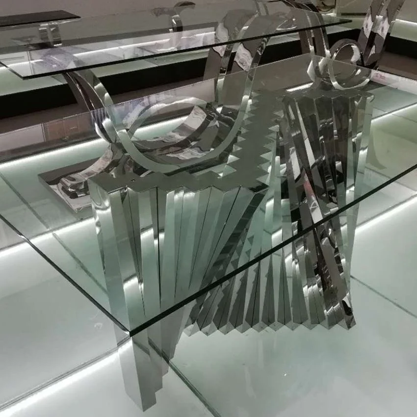 SS table for your house/Contemporary Silver Stainless Steel End Table