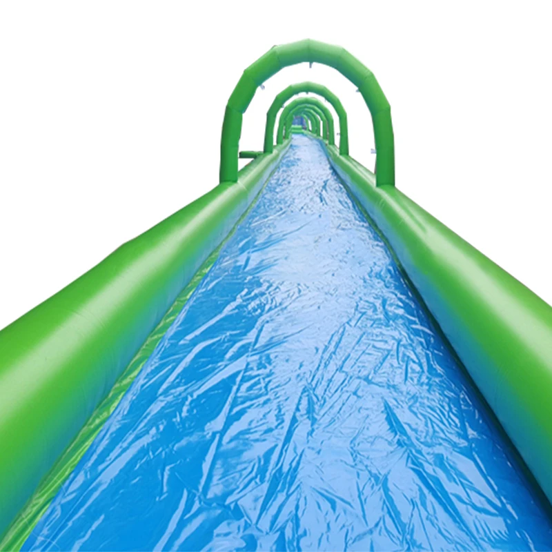 
Customized land fun inflatable water slide city for the city 
