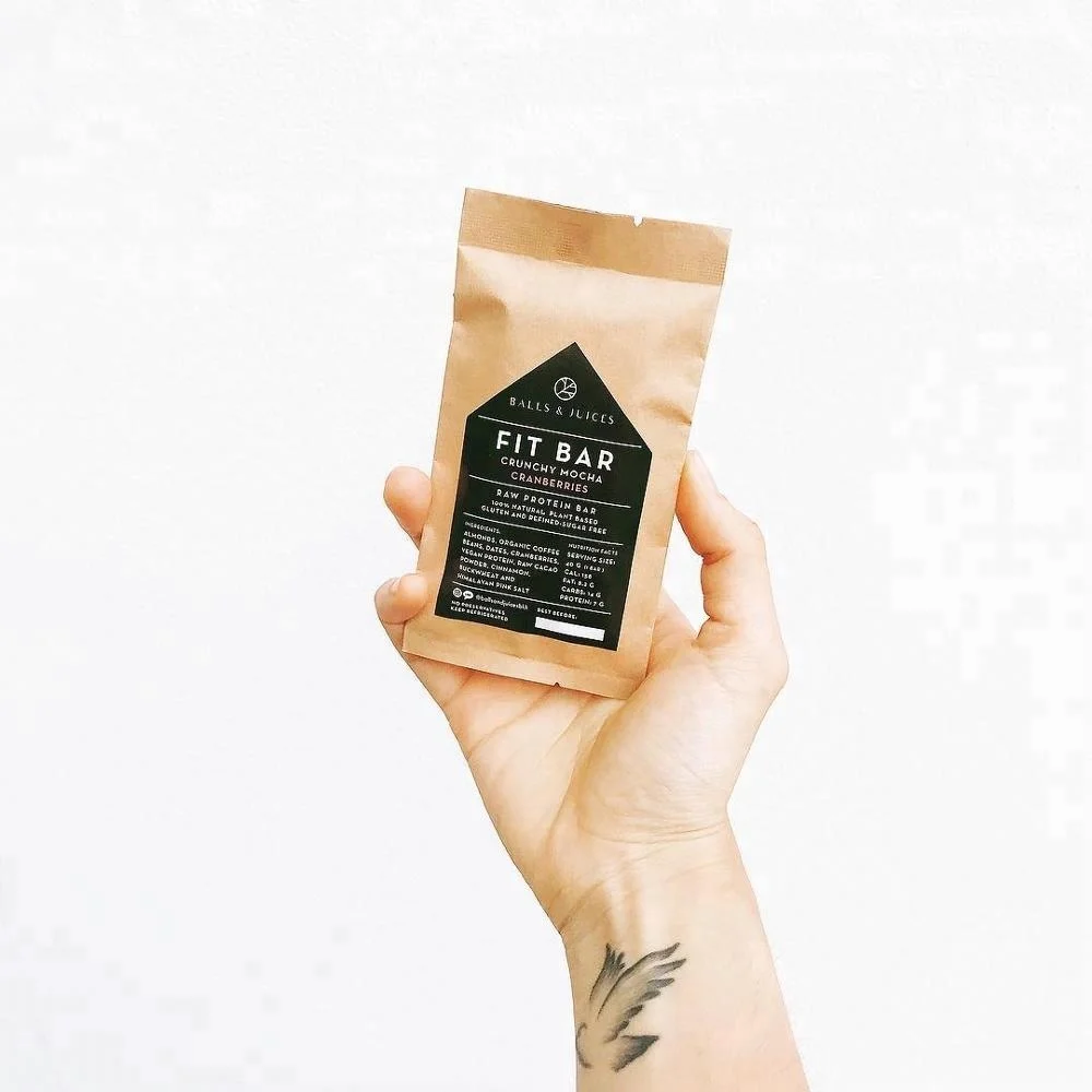 
Индивидуальный пакет из крафт-бумаги с отрывным вырезом 