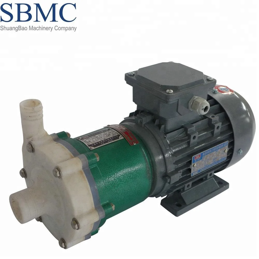 CQB mini no leakage  magnetic drive tiny chemical sealless magnet centrifugal mag drive pump for mining hot oil water acid