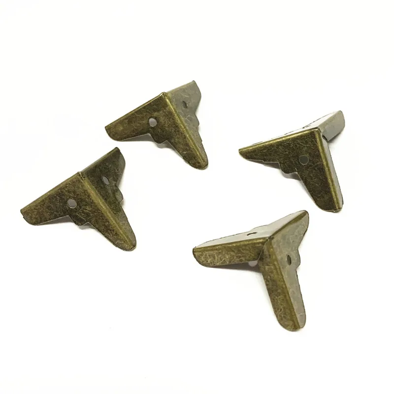 19x19mm decorative metal bronze small corner protector for box