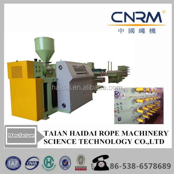 Пластиковые PP Экструдер Линия Для Мононити Пряжи Производства