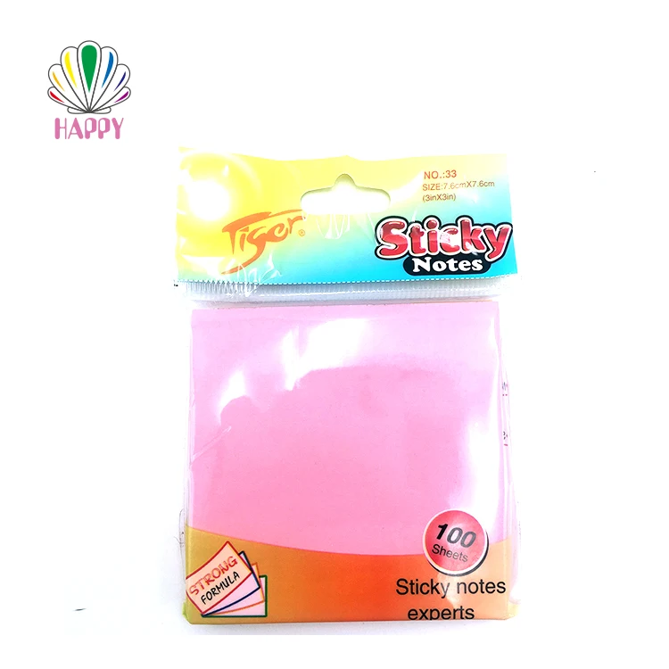 Hot sale sticky note pad Sticky Notes custom logo print sticky note