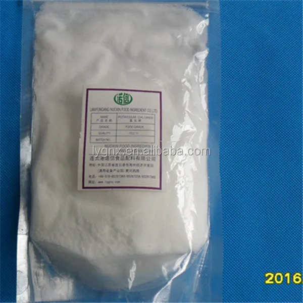 factory price potassium chloride in food grade