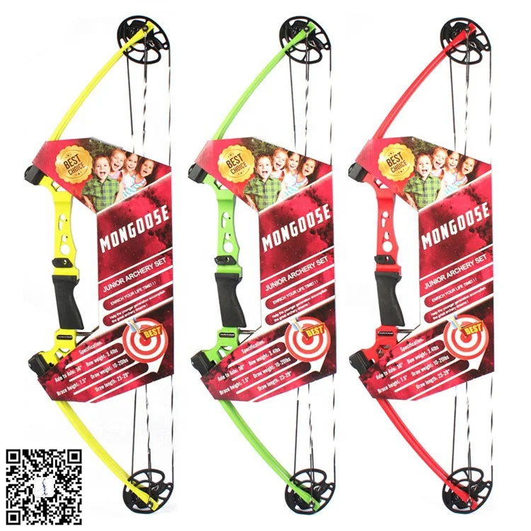 Youth archery compound bow for kid gift with 10-20lb