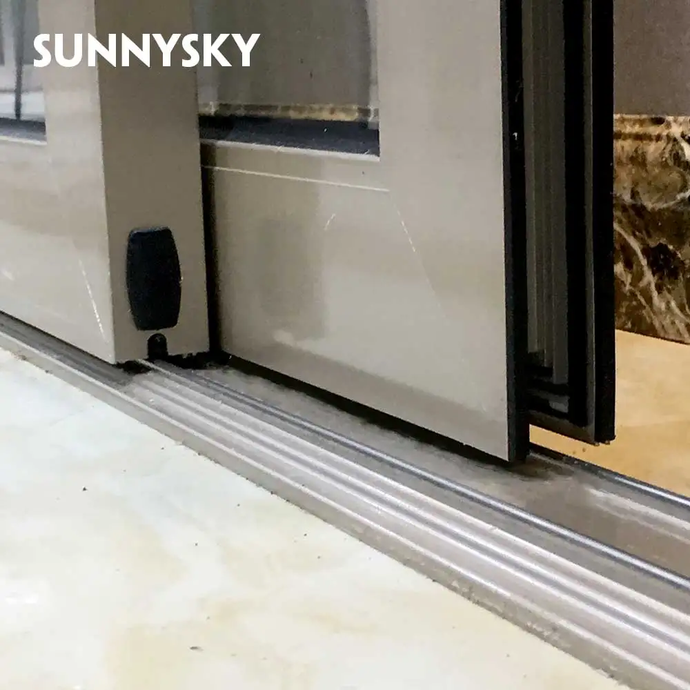 
Thermal break American high quality Aluminium Low-E glass sliding patio door 