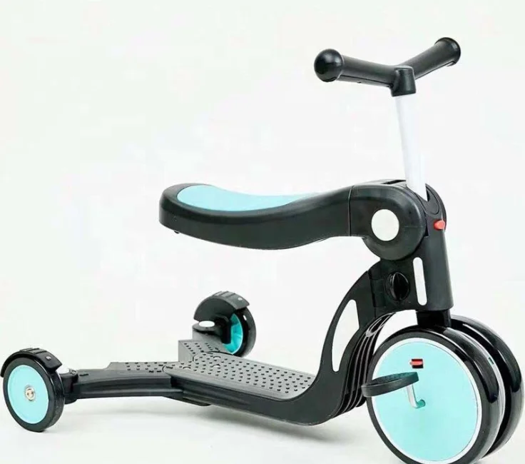 2019 Three modes of baby scooter kids Balance car baby tricycle