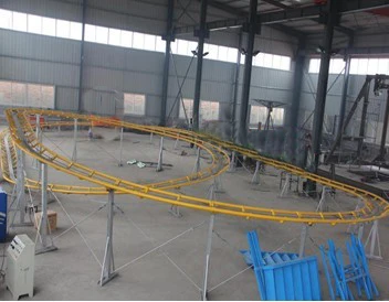 
Hot sales Outdoor Theme Park Rides Attractions Thrilling Track Rides Warm roller coaster 