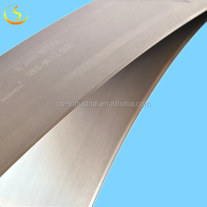 splitting band saw blade for skiving machine band knife