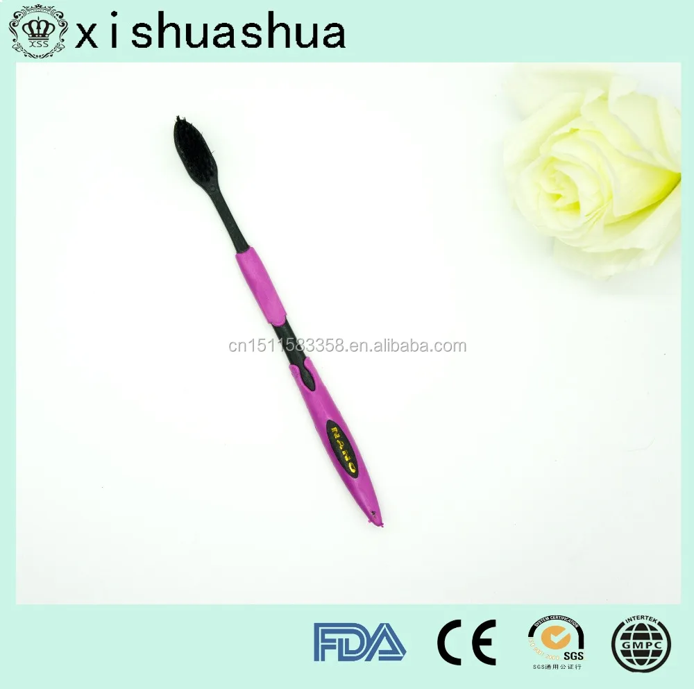 Smart silicone adult dupont tynex nylon toothbrush