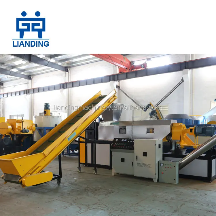 Plastic Film Recycling Squeezing Drying Dewatering Screw Press Machine For PP PE Bags