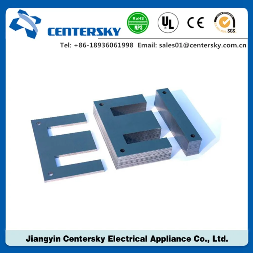Single phase silicon steel strip ei 105 transformer