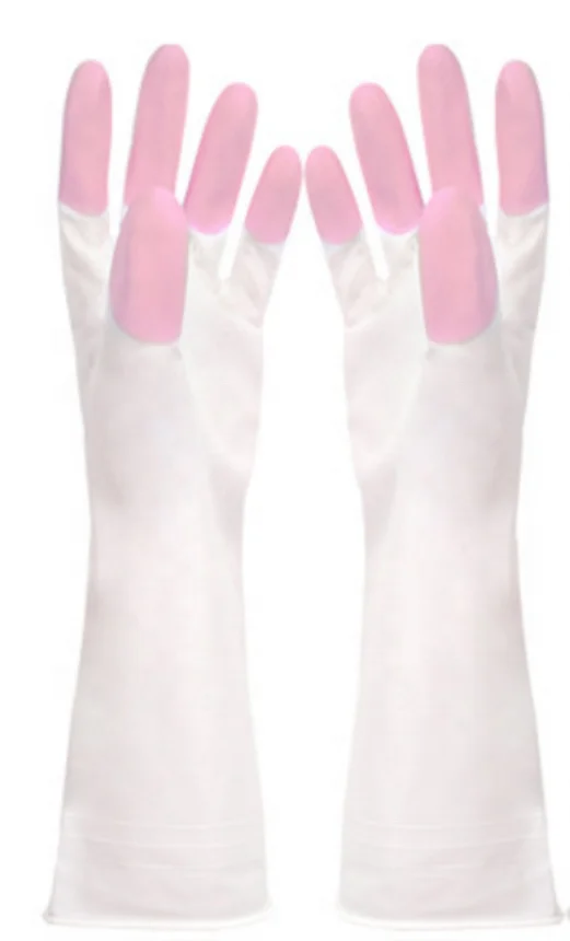 GC2010 Long sleeve gloves PVC household gloves