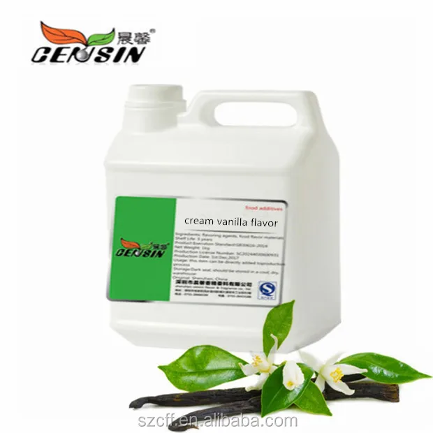 Cream Flavored Vanilla Liquid Essence Cream Vanilla Flavor For Bakery Food