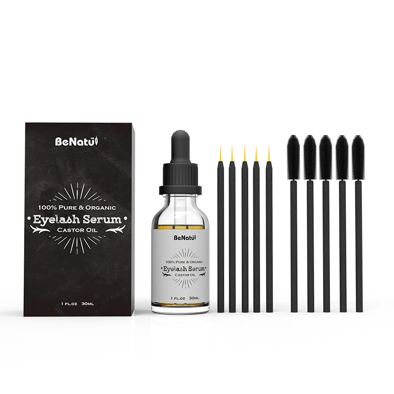 OEM/ODM Private Label Eyelash Growth Serum,100% Pure And Organic Promotes Natural Rapid Lash Eyelash Enhancing Serum 3ml
