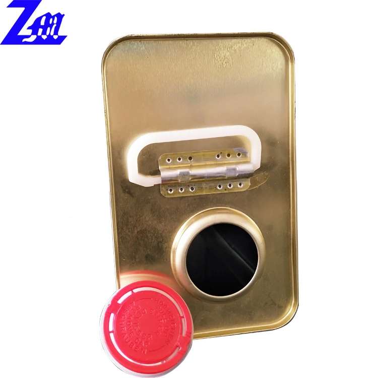 42mm plastic screw cap for tin can,plastic spout lid for square tin can,plastic lid