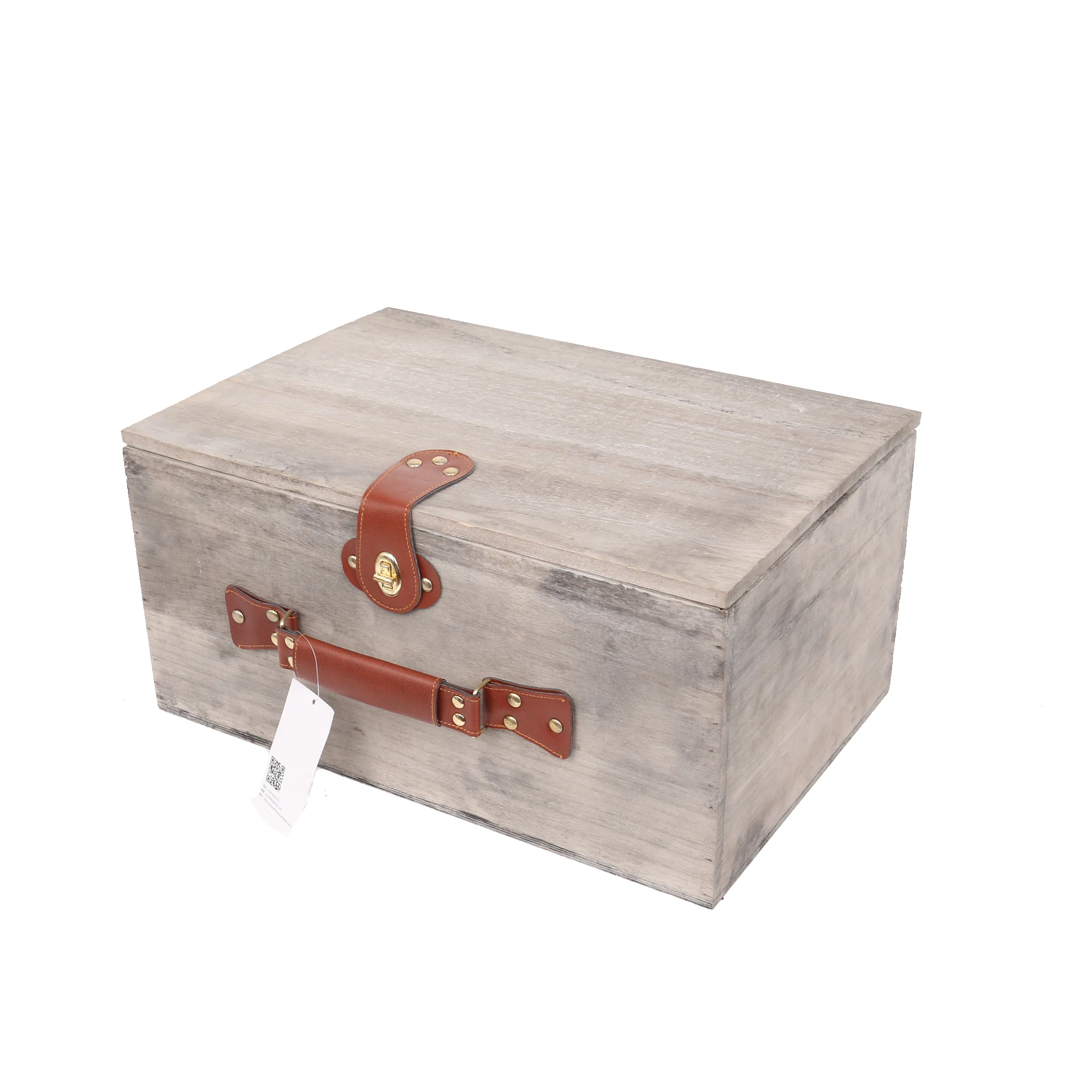 Custom Wooden 4 Person Picnic Storage Baskets For Gifts With Tableware