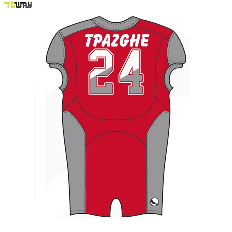 sublimation wholesale customized american football jersey