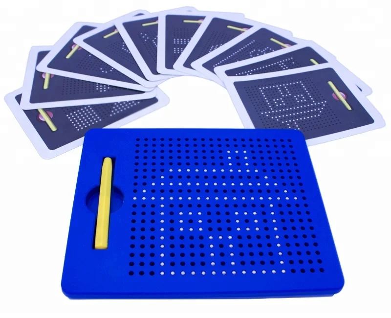 Free Play Stylus Magnetic Drawing Board with Magnat Pen for Kids