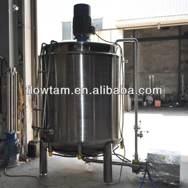 высокой скорости сдвига эмульгирующие равномерного смешивания бак( се aprroved)