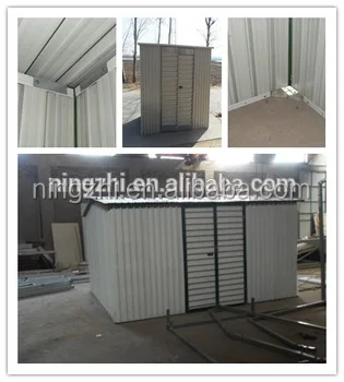 low cost portable house steel garden shed 20 x 10 ft