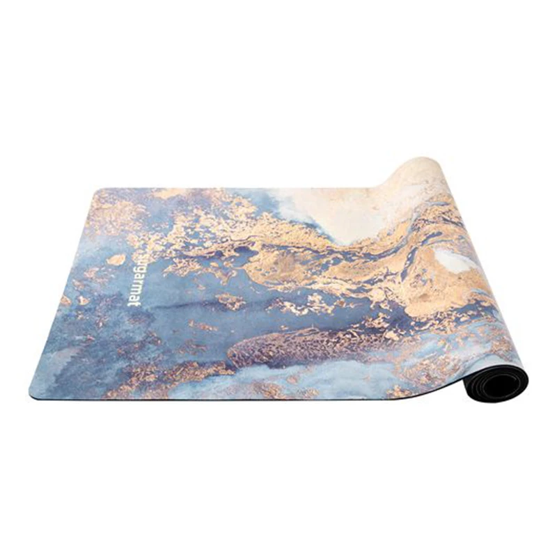sublimation custom label digital printed natural rubber zenergy fitness eco private label yoga mat