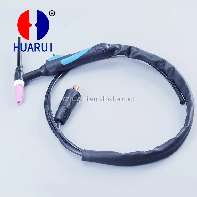 Высокое качество 4 м/8 м WP26 200Amp аргоновая дуга Airr с охлаждением TIG газовая Сварочная горелка кабельным штекером