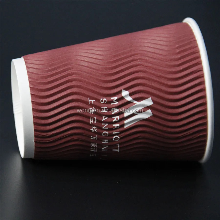 
Where Can I Buy Disposable Ripple Paper Coffee Cups 