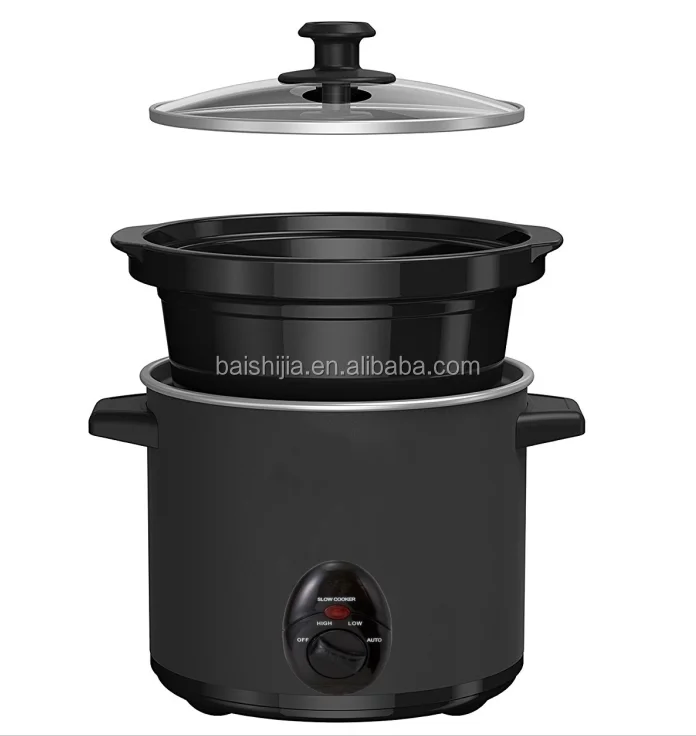GS Slow Cooker 1.5L electric slow cooker Factory best price oval slow cooker 3.5L 5L 6L