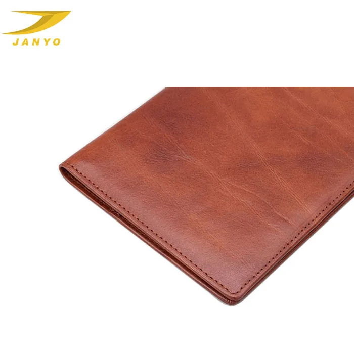 Popular High-grade Travel Genuine Leather Passport Wallet