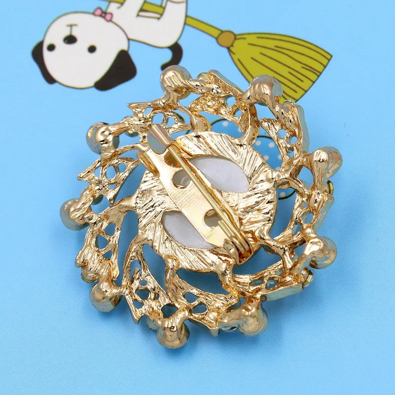 High Quality Lots of 24 Pcs Mixed Small and Medium Size Imitation Pearl Brooch Pins Set for DIY Wedding Bouquets Kit