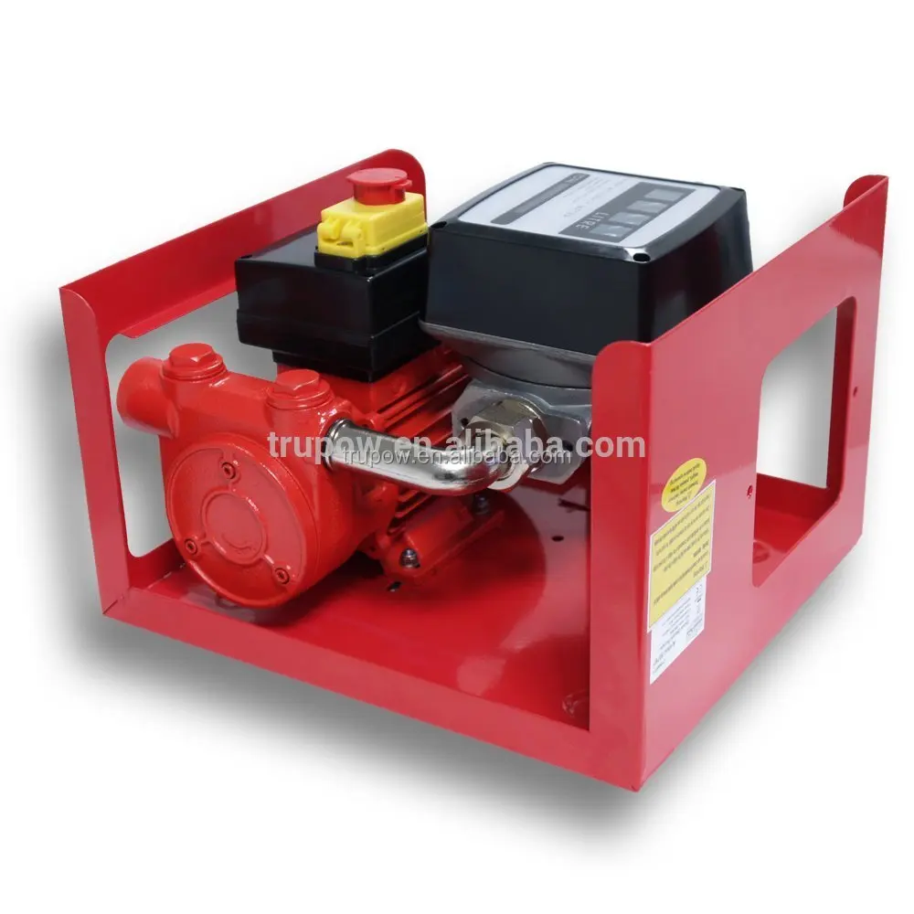 Trupow Electric self-priming biodiesel kerosene oil transfer fuel pump station 600W 2400 L/h