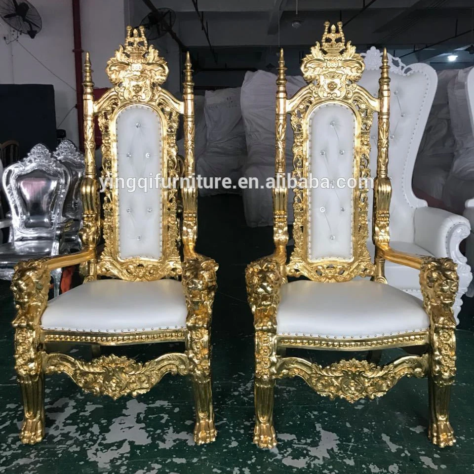 Wedding King and Queen Lion Chairs
