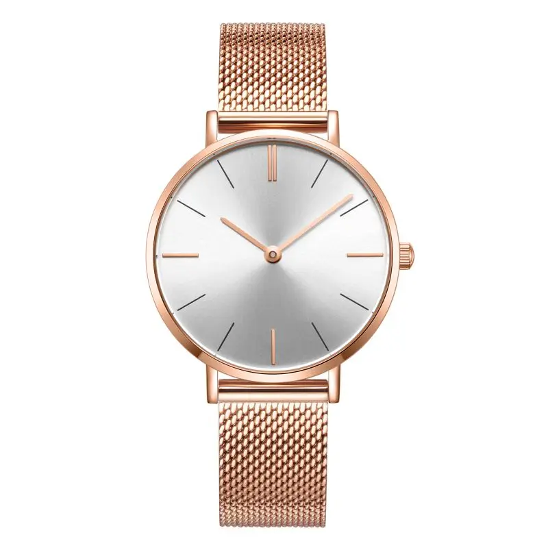 low moq custom logo watch relojes para dama japan movement sapphire glass women wristwatch rose gold watches ladies