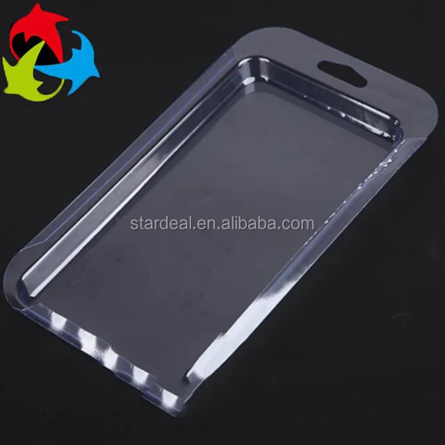 Индивидуальная Прозрачная ПВХ блистерная упаковка для сотового телефона