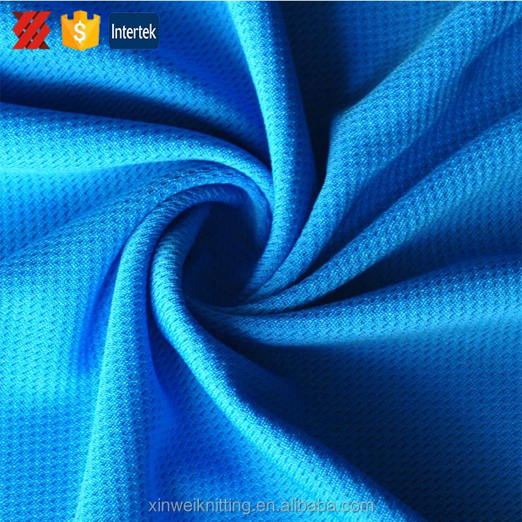 
One side waterproof one side dry fit coolmax bird eye mesh eyelet fabric for water sports 