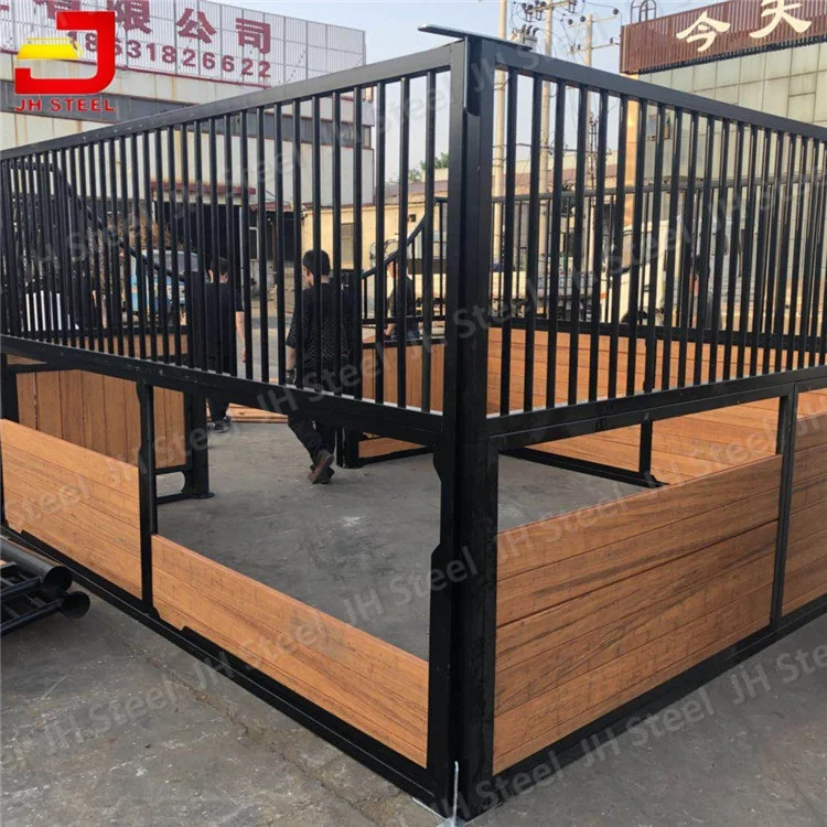 Bamboo Wooden Infill Horse Stall Stable Box Side Panel Partitions Dividers
