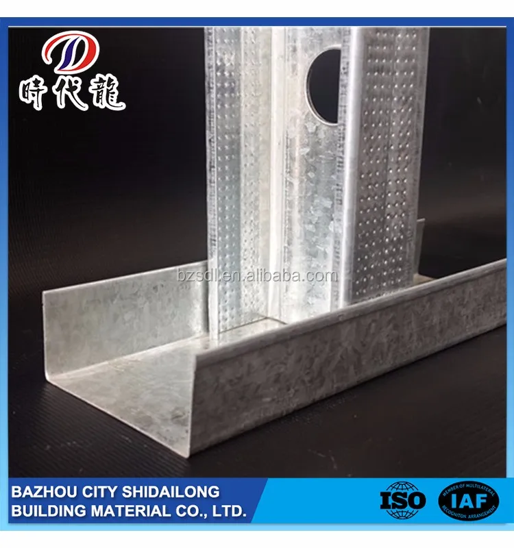 Manufacturer Wall Protection Low Price Drywall Metal Best Price China Stud Anti-corrosion Treatment of Hot Dip Galvanized Steel
