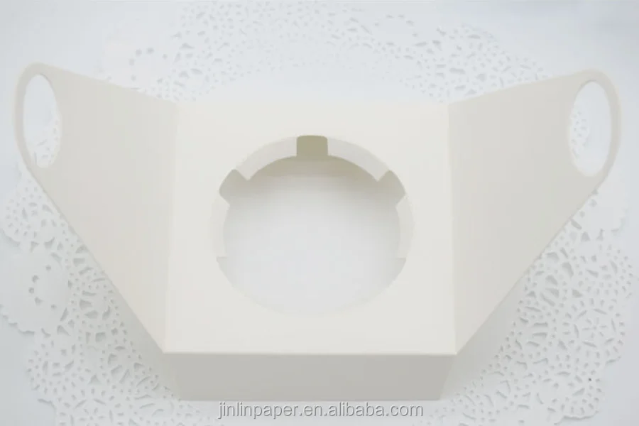 
Factory Cheap Paper Muffin Cake Box With Handle Single Divider 