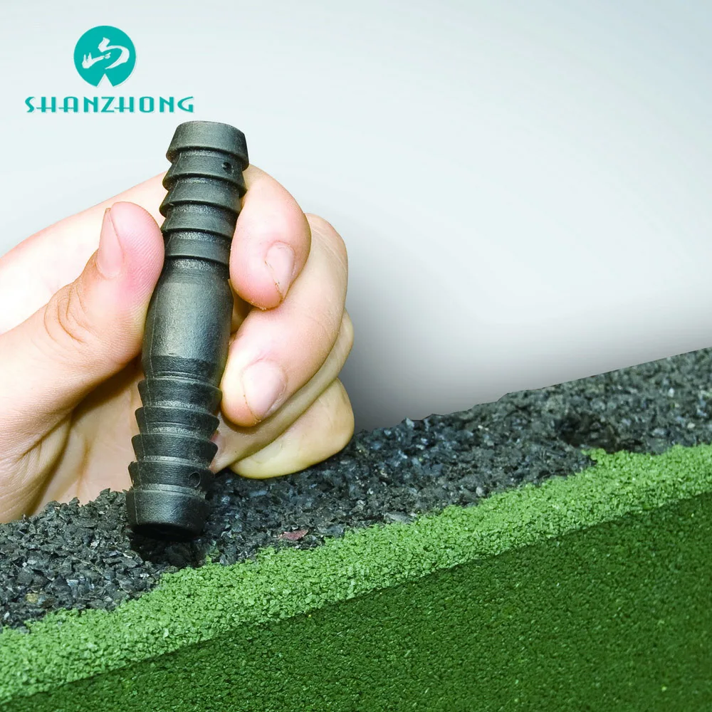 GYM interlocking rubber tile in gyms/gym rubber floor rolls/sports rubber mat Non Toxic Non Smell