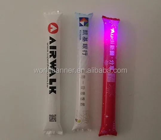 Printing led thunder light up cheering sticks