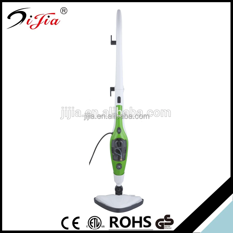 Mop X10 Steamer Cleaner Mop swivel head hard As Seen on TV Green (Mop X10 10-in-1)