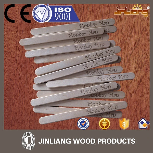 Высокое качество деревянный горячий штамп бренд мороженого на палочке для палочек