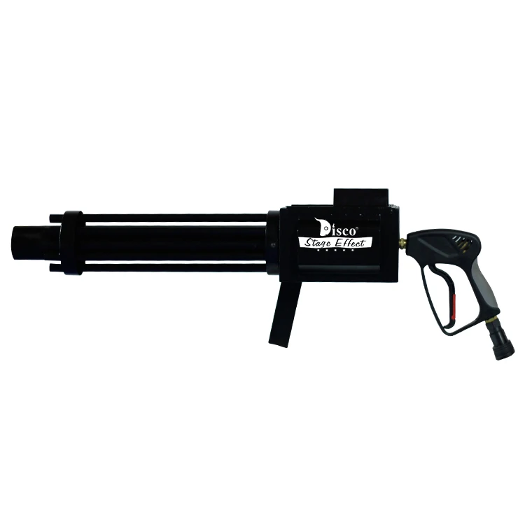 Handheld electric funfetti shot confetti gun machine with colored paper for wedding stage party