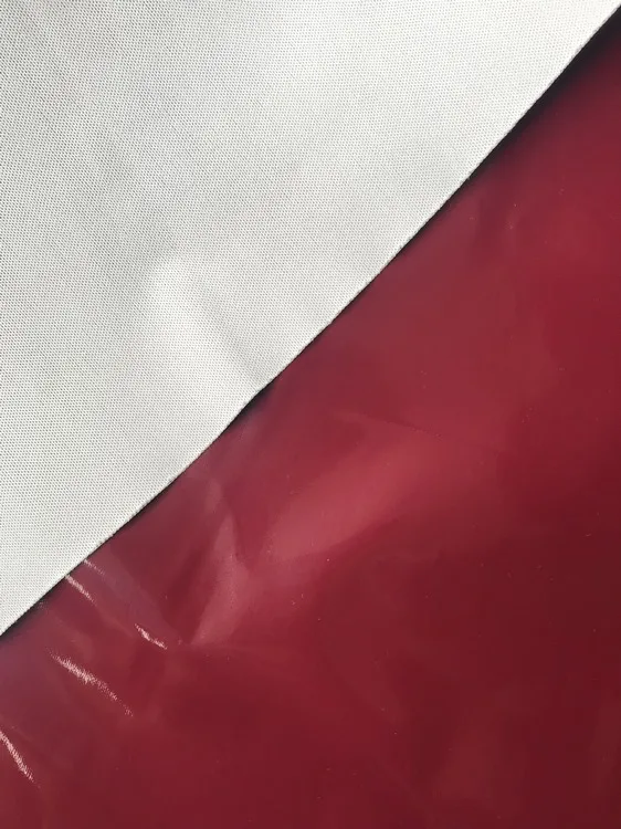 global leather manufacturer mirror leather for clothes